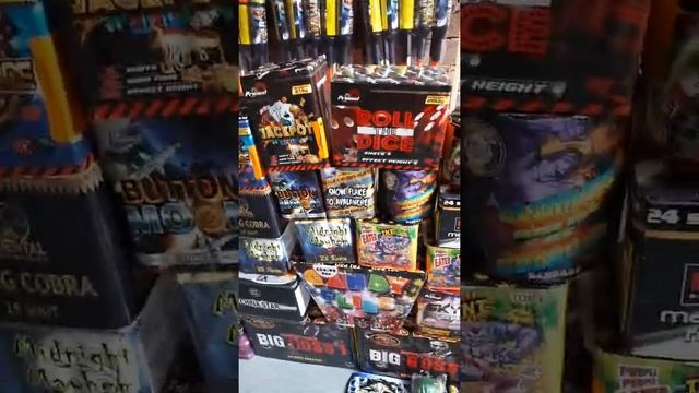 Fireworks Stash 2017 For Bonfire Night Part 1