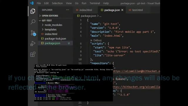 4 How To Set Up Package.json and use NPM Module смотреть онлайн