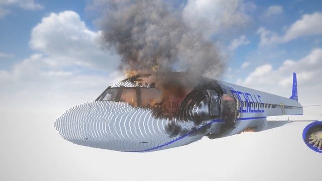 Airplane Fire Disaster | Teardown