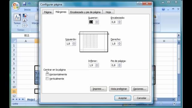 Excel 2007. 10.1. Configurar página. смотреть онлайн
