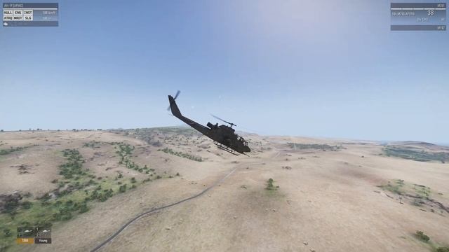Arma 3 - CSLA Iron Curtain - испытание полёта - AH-1F Cobra смотреть онлайн