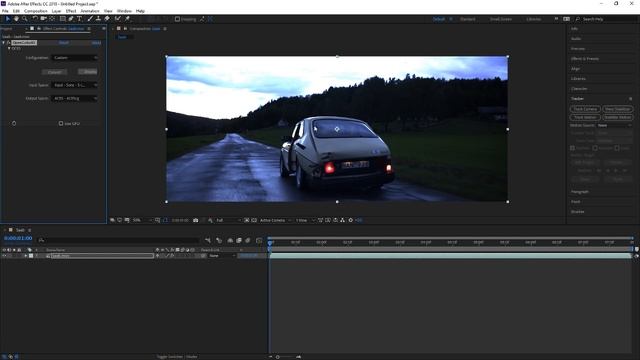 ACES Linear Workflow Using OCIO In After Effects