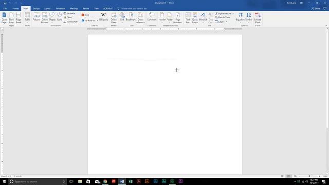 How Do I Draw a Straight Line in Word? смотреть онлайн