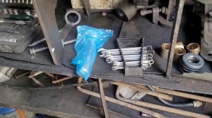 Замена шкворней и ступичных подшипников на Газоне Некст