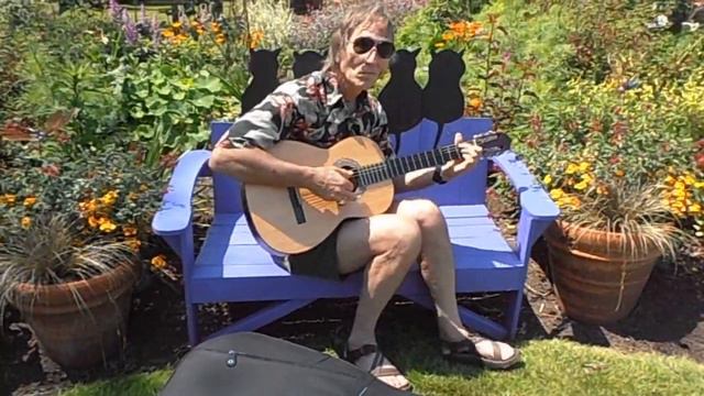 Randy Brown improvising 'Here in the Garden' смотреть онлайн