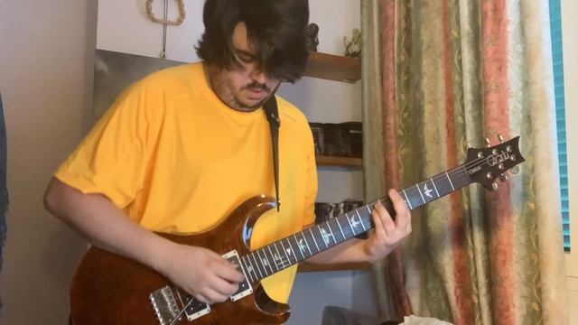 Practicing Mike Oldfield's Sentinel (from "Tubular Bells II") смотреть онлайн