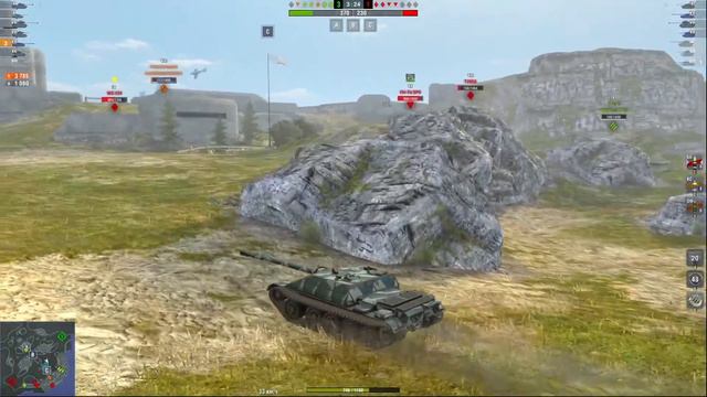 WZ-120-1 FT - 7 ФРАГОВ - 5367 УРОНА - МАСТЕР - GamePlay - Wot Blitz смотреть онлайн