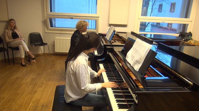 22.11.2018 Mira Marchenko's master-classes: Min Young Yoon, EAMT, Tallinn, Estonia смотреть онлайн