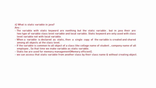 4. What is static variable in java | static keyword | Java interview question | Siddharth Lecture смотреть онлайн