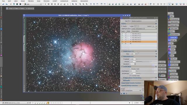 Noise Reduction Pixinsight - MLT and TGVDenoise! смотреть онлайн