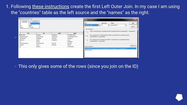 How to simulate a full outer join in Excel? смотреть онлайн