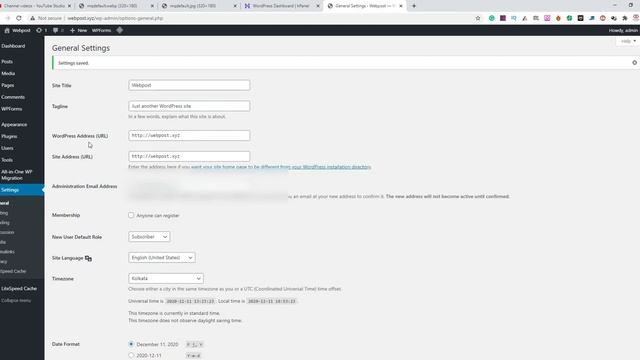 Wordpress Basic Setting After Install Wordpress App | Wordpress PART 9 | Tamil Bloggers смотреть онлайн