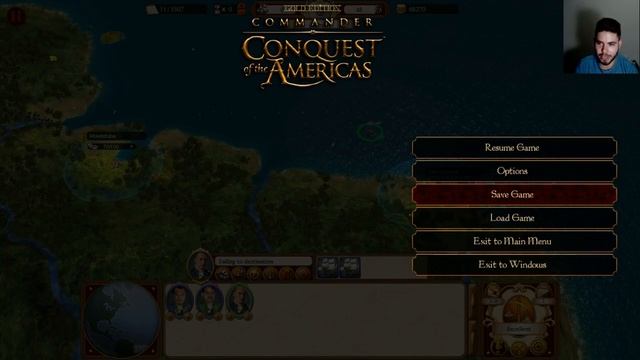 Commander: Conquest of the Americas - CONHECENDO O COMBATE NAVAL!!! #3 (Gameplay / PC / PTBR) HD смотреть онлайн