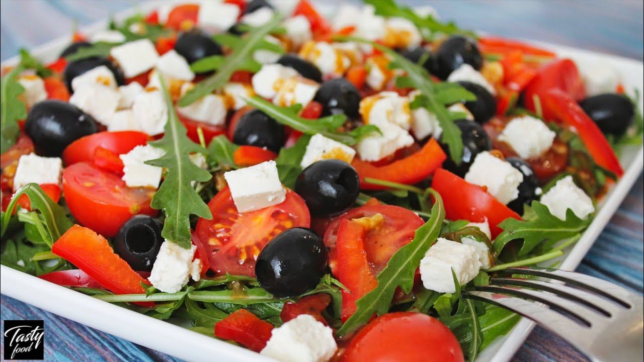 Весенний Салат с Рукколой, ЗАПРАВКА ВОСТОРГ! смотреть онлайн