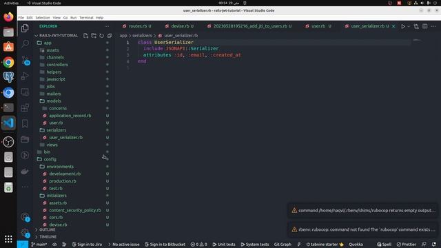 Devise JWT Authentication for Rails API Tutorial | Urdu / Hindi смотреть онлайн