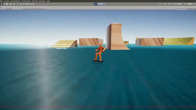 Unity Skating Game demo смотреть онлайн