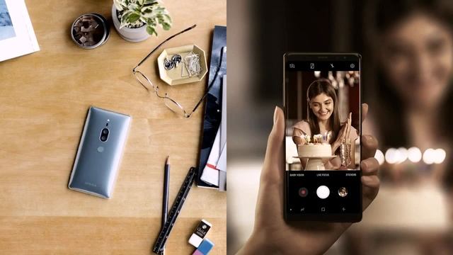 Sony Xperia XZ2 Premium vs Samsung Galaxy Note 8 смотреть онлайн