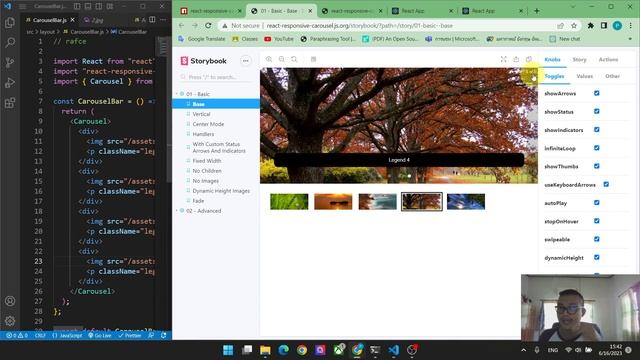 สอน React Carousel Responsive เลื่อนภาพ Slide Image แสดงผลได้ทุกอุปกรณ์ смотреть онлайн
