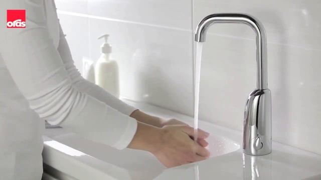 Oras Electra 663X - Бесконтактный смеситель для раковины смотреть онлайн