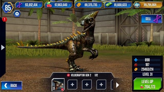 NEW VELOCIRAPTOR GEN 2 MAX LEVEL FEEDING (JURASSIC WORLD) смотреть онлайн
