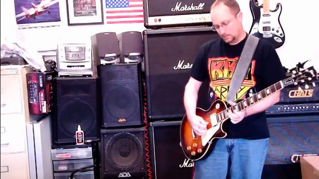 Gibson Traditional Les Paul - ERNIE BALL STRINGS - Dimarzio Super Distortion Pickups смотреть онлайн