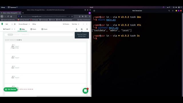 MongoDB Python | #6 Работа с базой данных и коллекциями | PyMongo смотреть онлайн