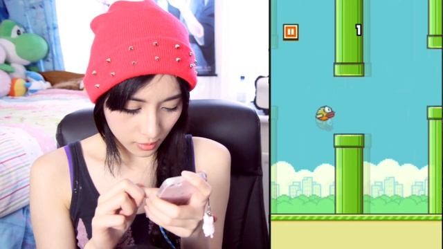 FLIPPING FLAPPY BIRD!! | Annchirisu X PhoneGames