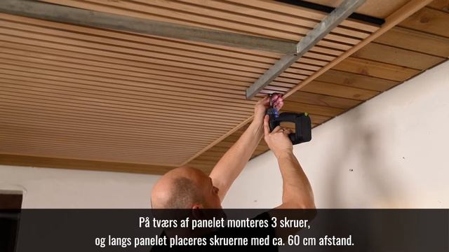 Sådan Monterer Du Et BY VENØ Akustikpanel I Loft