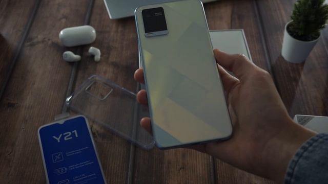 Vivo Y21 — Доступный, Качественный и Стильный. Распаковка Смартфона