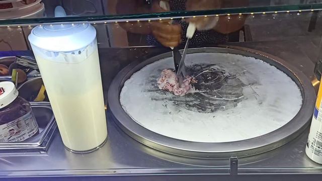 Pan ice cream Antalya Roll Ice Cream Ice Cream in Turkey Cream Roll How to Make Thai Ice Cream? смотреть онлайн