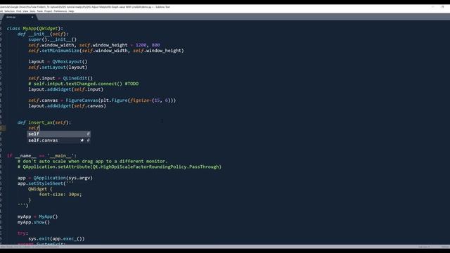 How to update a matplotlib graph in a PyQt5 application | PyQt5 Tutorial смотреть онлайн
