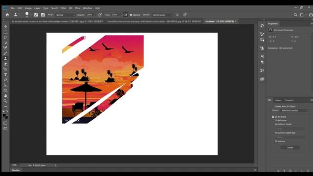 Clone Stamp Tool in photoshop CC 2019 смотреть онлайн