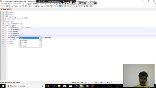 array methods in javascript смотреть онлайн