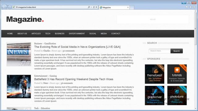 Урок67HTML&CSS Верстка сайтов для начинающих смотреть онлайн