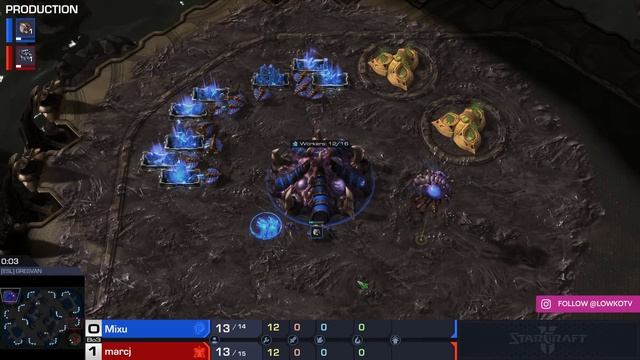 StarCraft 2: 8x DRONE DROP Spine Crawler Rush?! (uThermal vs Mixu) смотреть онлайн