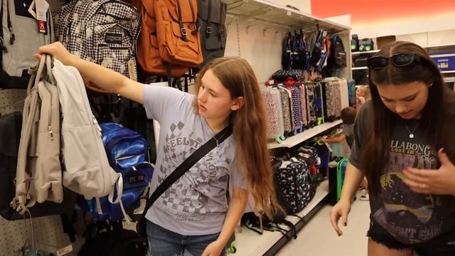 BACK TO SCHOOL SUPPLIES SHOPPING w/ 6 KiDS! | 2023 смотреть онлайн