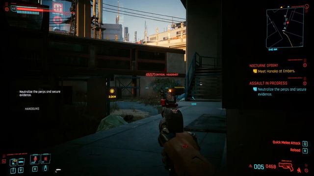 Cyberpunk 2077 - Assault in Progress 658 - M-10AF Lexington смотреть онлайн