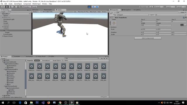 Как создать Battlefield? (создание сетевого шутера в Unity) Урок 4.1 смотреть онлайн