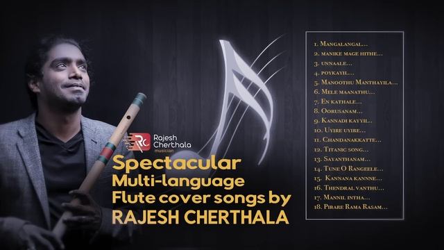 Spectacular multi-language flute cover songs | Rajesh Cherthala смотреть онлайн
