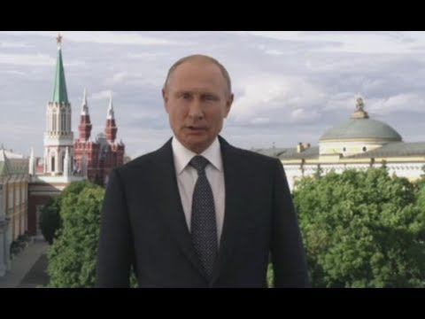 Видеообращение Владимира Путина по случаю открытия чемпионата мира по футболу FIFA смотреть онлайн