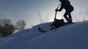 Снегоход своими руками / ИСПЫТАНИЯ ПО ГЛУБОКОМУ СНЕГУ
