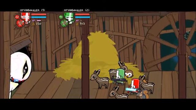Castle Crashers gameplay | Ep 2 | Red and Green Co-op | Red = Mr. H | Green = Alicrash смотреть онлайн