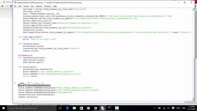 Selenium Python Webdriver Tutorial - Run Tests In Order смотреть онлайн