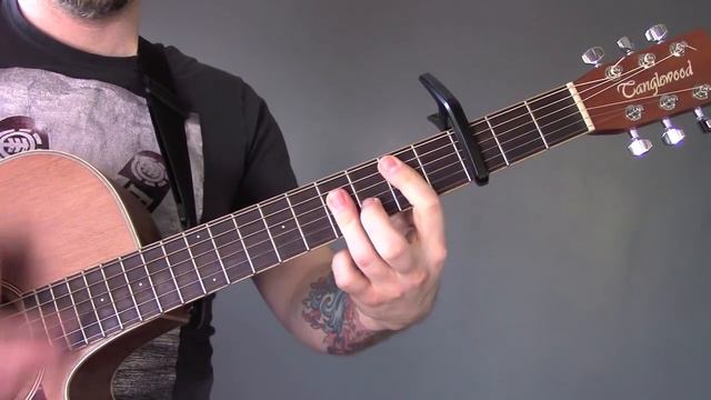 Long Train Running - Easy Acoustic Guitar Lesson - Doobie Brothers смотреть онлайн