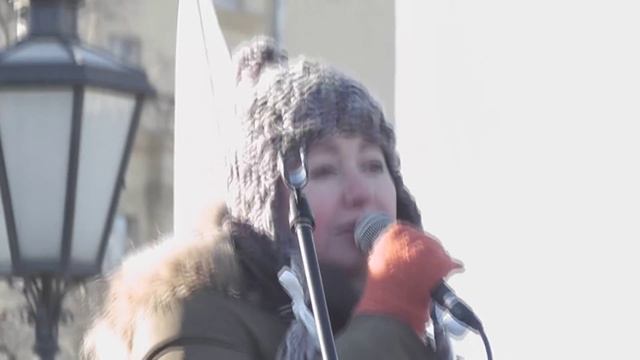 Речь Ольги Романовой на митинге 28.01.2012 смотреть онлайн