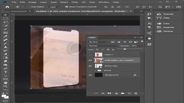Adobe Photoshop dasturida ajoyib effektni yaratish |IT MASTERS UZ смотреть онлайн