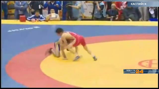 Виктор Лебедев стал пятикратным чемпионом России по вольной борьбе смотреть онлайн