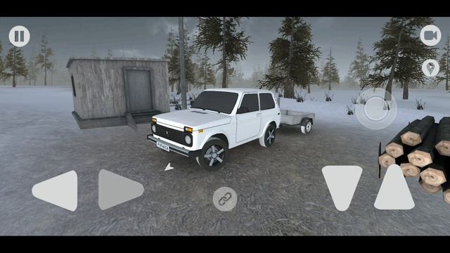 СИМУЛЯТОР НИВЫ 4Х4 НА АНДРОИД ОБЗОР ОБНОВА FOREST ROADS NIVA UPDATE ANDROID GAMEPLAY ВАЗ 2121 смотреть онлайн