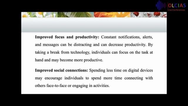 Scientific Evidence on Digital Detox by Dr. Sampoornam W. смотреть онлайн