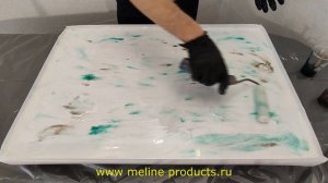 Набор №94. Расход эпоксидной смолы. 1кг или 2 кг на 1 м кв? Metally epoxy.